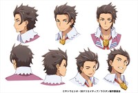 アラン（CV：山下誠一郎）の設定イラスト。