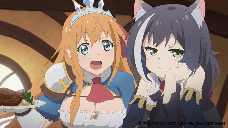 TVアニメ「プリンセスコネクト！Re:Dive」第2弾PVより。