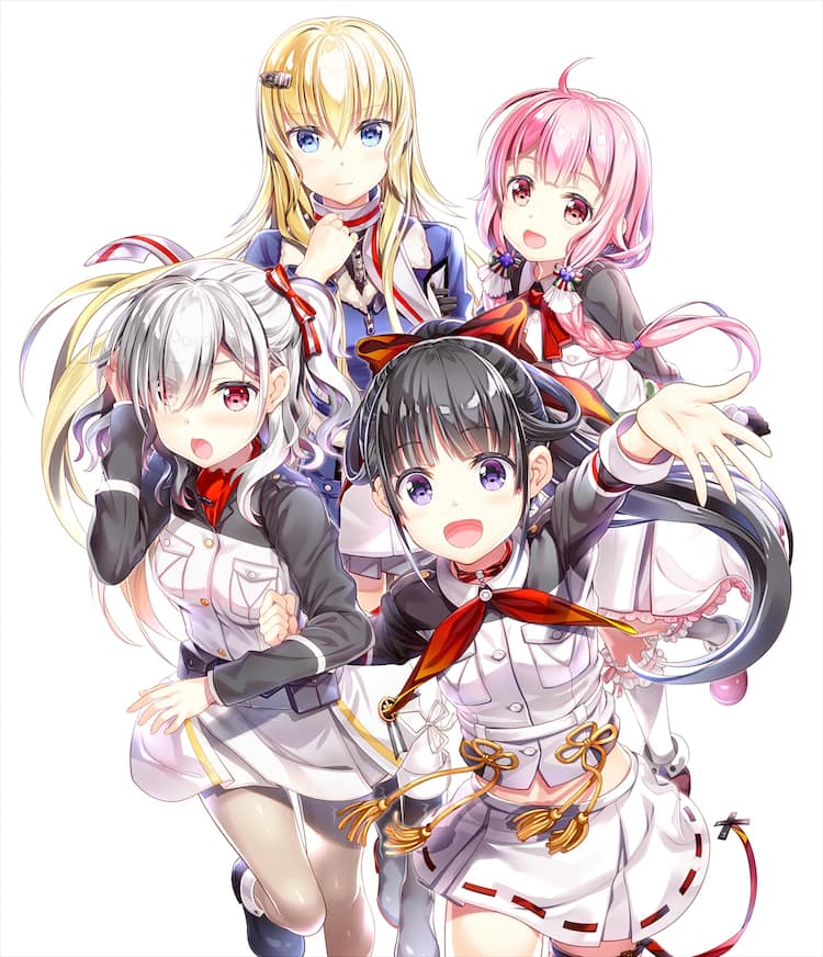長月達平 藤真拓哉 鈴木貴昭の空戦ファンタジーアニメは7月から キャラ情報も コミックナタリー