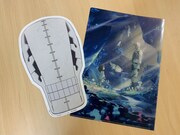 ゴーレムお面とクリアファイル