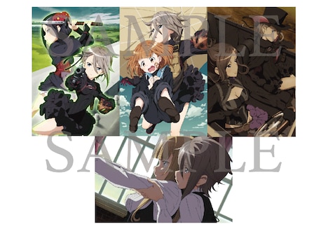 第2週目来場者特典の「西尾公伯描き下ろしポストカード 全4種ランダム」