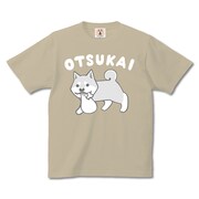 「漫画『いとしのムーコ』公式Tシャツ『おつかいムーコ』」ベージュ