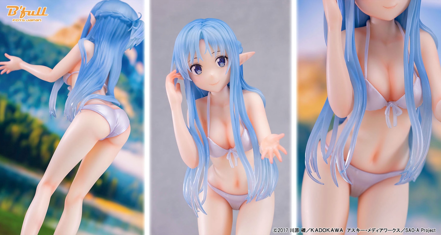 「ソードアート・オンライン『アスナ』水着ver.」 公式ネットショップ限定のクリアヘアカラーバージョン。