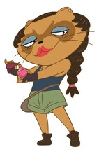 イタ子（CV：犬山イヌコ）