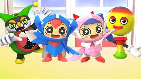 「おりがみにんじゃ コーヤン」©SC Digital Media