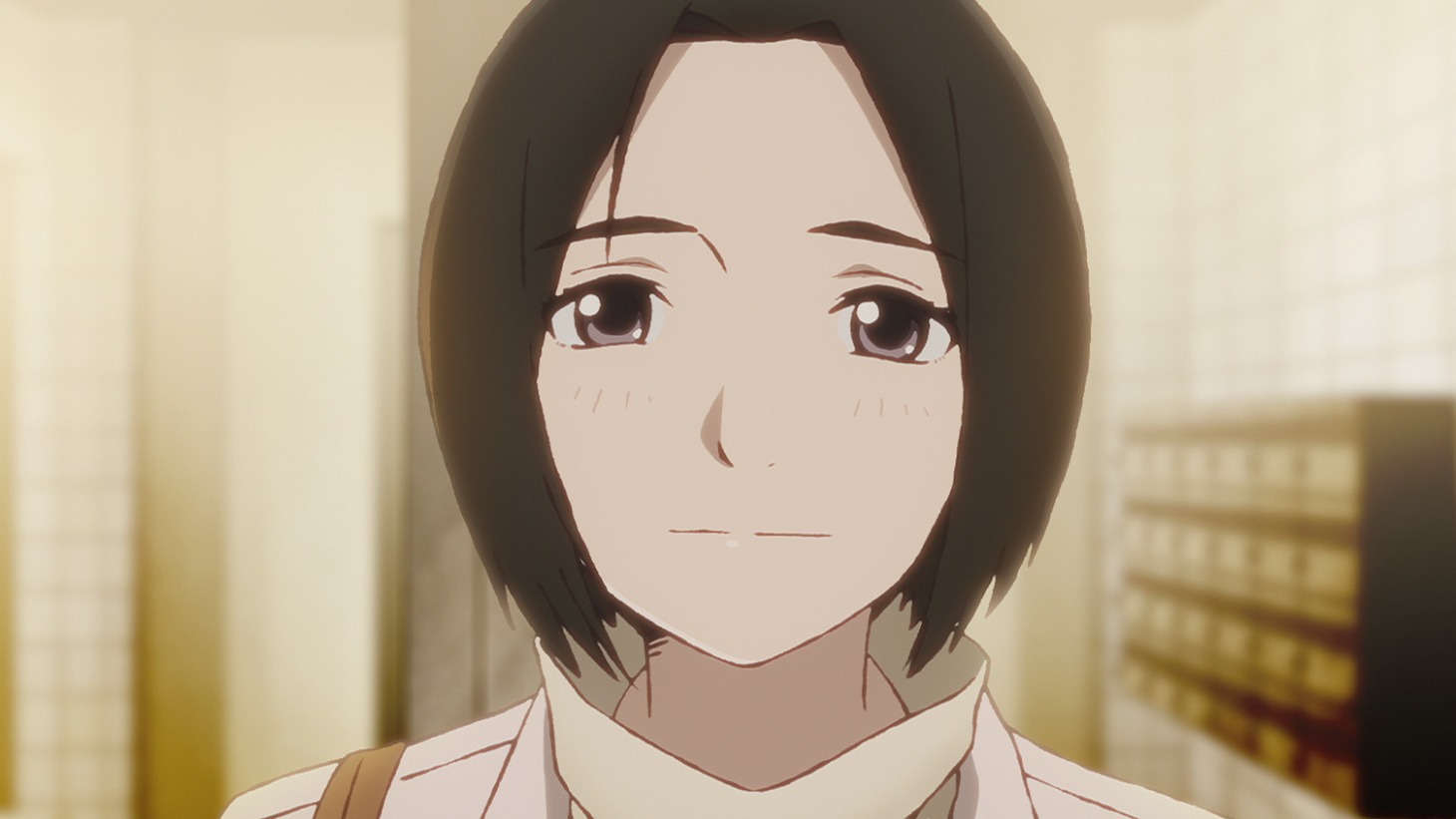 TVアニメ「イエスタデイをうたって」より、花澤香菜演じる森ノ目榀子。