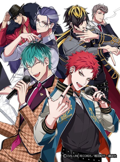 「ヒプノシスマイク -Division Rap Battle- side D.H & B.A.T」ビジュアル