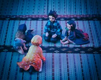 シリーズ全4種を並べた様子。