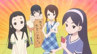 TVアニメ「かくしごと」第1話場面写真。