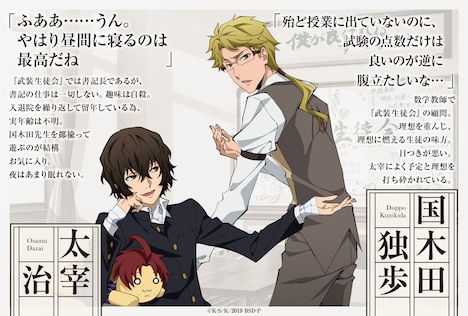 「学園文豪ストレイドッグス」より。