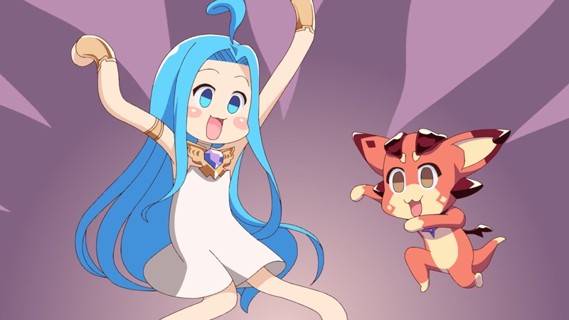 アニメ「ぐらぶるっ！」ティザーPVより。