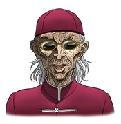 郭海皇（CV：緒方賢一）の設定画。