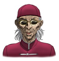 郭海皇（CV：緒方賢一）の設定画。