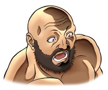 寂海王（CV：青山穣）の設定画。