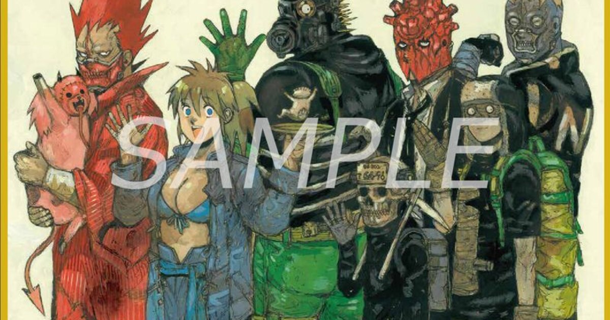 ドロヘドロ」林田球描き下ろしエンドカードがミニ色紙に、BD-BOX上巻に 