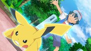 TVアニメ「ポケットモンスター」の「夢へ向かってゴー!サトシとゴウ!!」回より。