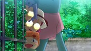 TVアニメ「ポケットモンスター」の「夢へ向かってゴー!サトシとゴウ!!」回より。
