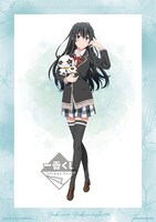 D賞「雪ノ下雪乃 フレーム付きイラストボード」