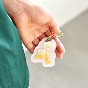 バーナービー・ブルックスJr.モデルのキーホルダー。