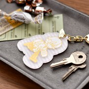 バーナービー・ブルックスJr.モデルのキーホルダー。