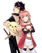 「転生したらオレがヒロインであいつが勇者だった」キービジュアル