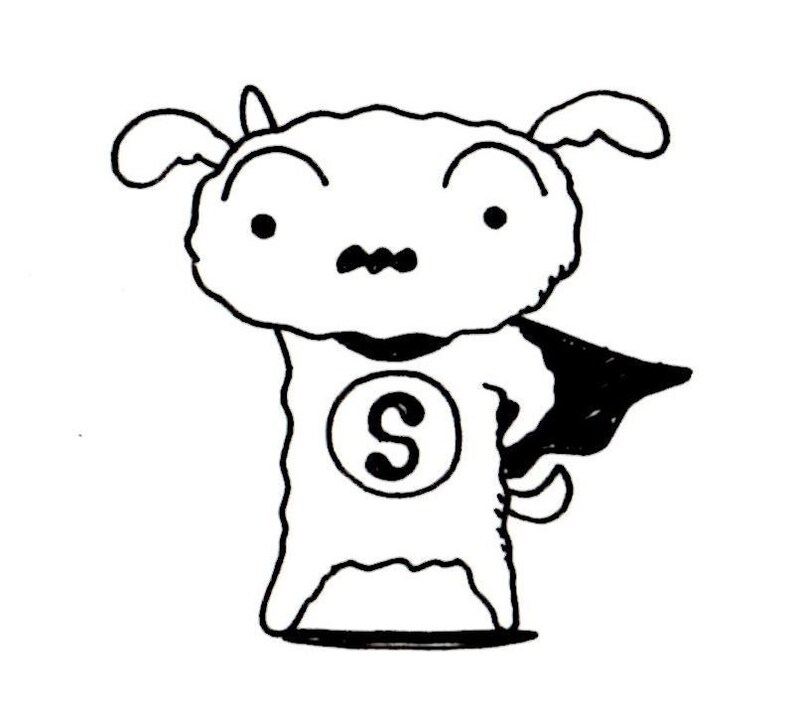 コミカライズ版のシロ。