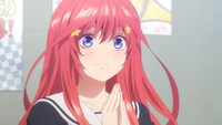 アニメ「五等分の花嫁」より。 (c)春場ねぎ・講談社/「五等分の花嫁」製作委員会