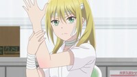 アニメ「女子高生の無駄づかい」より。 (c)ビーノ/KADOKAWA/女子高生の無駄づかい製作委員会