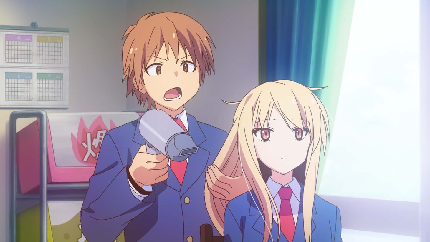 アニメ「さくら荘のペットな彼女」より。 (c)鴨志田一/アスキー・メディアワークス/さくら荘製作委員会