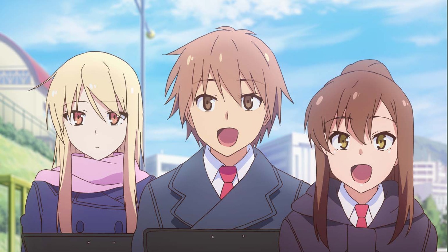 アニメ「さくら荘のペットな彼女」より。 (c)鴨志田一/アスキー・メディアワークス/さくら荘製作委員会