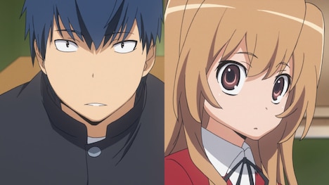 アニメ「とらドラ!」より。 (c)竹宮ゆゆこ/アスキー・メディアワークス/「とらドラ!」製作委員会