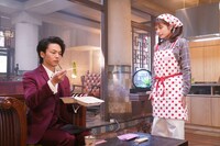 「美食探偵 明智五郎 (秘)裏メニュー」の場面カット。(c)NTV
