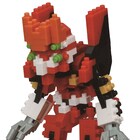 「エヴァ」2号機がナノブロックに、鮮やかな色味とフォルムを手のひらサイズで再現