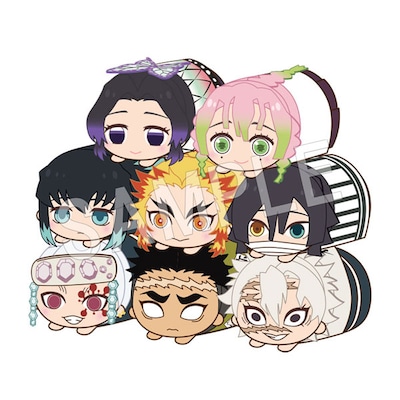 「鬼滅の刃 まめころりん ぬいぐるみマスコット 柱ver.」