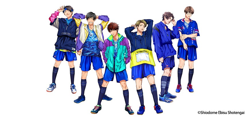 恵比寿長門学園のキャラクターデザイン。