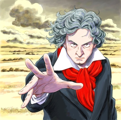 浦沢直樹描き下ろしのキャンペーンビジュアル。(c)Naoki Urasawa / N WOOD STUDIO