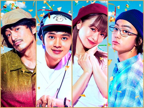 映画「とんかつDJアゲ太郎」のビジュアル。