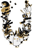 アニメ「とーとつにエジプト神」キービジュアル