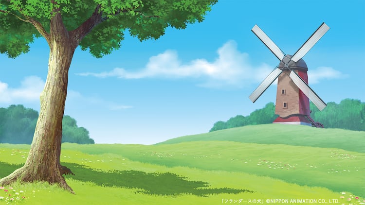 世界名作劇場 ビデオ通話用壁紙配布 フランダースの犬 赤毛のアン など コミックナタリー