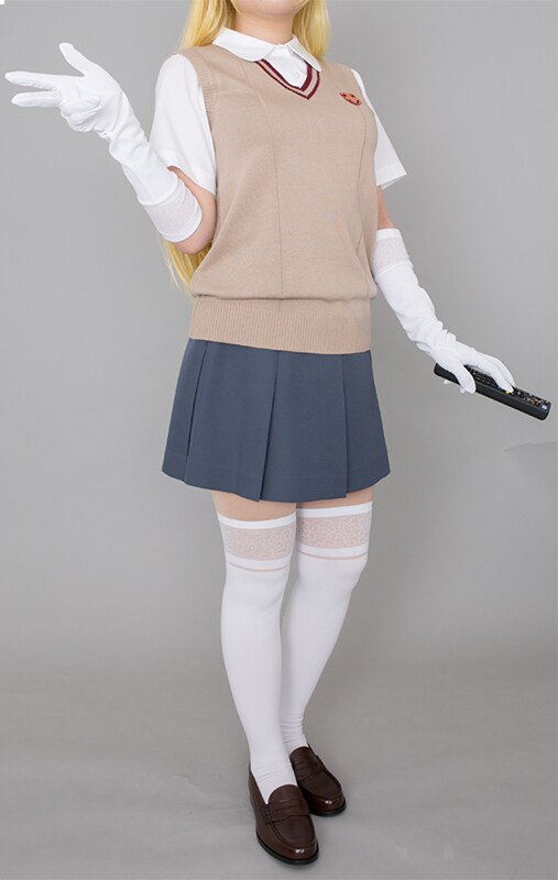 「とある科学の超電磁砲T 食蜂操祈グローブ」「とある科学の超電磁砲T 食蜂操祈オーバーニーソックス」着用例