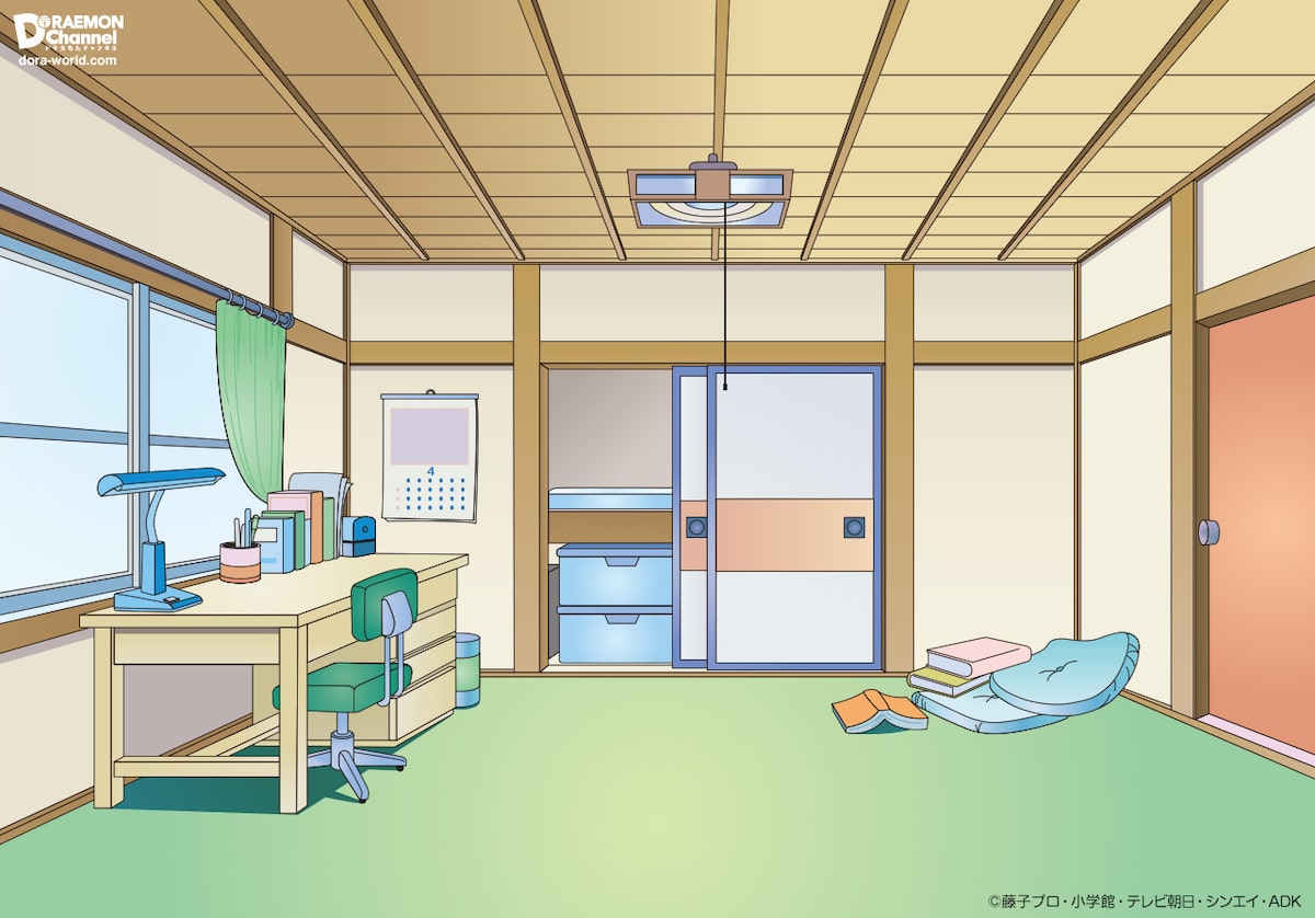 あなたの部屋がのび太の部屋に ビデオ通話でも使える ドラえもん の壁紙配布 コミックナタリー あなたの部屋がのび太の部屋に ビデオ通話でも使える ドラえもん の壁紙配布 コミックナタリー