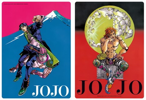 「JOJO’s KEY VISUAL BIG STICKER」より。
