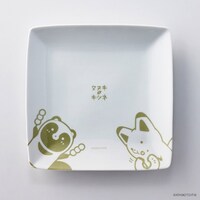 「満腹なタヌキとキツネ ワンプレートディッシュ」