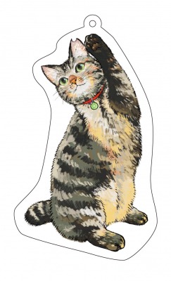 しじみのイラストアクリルキーホルダー。