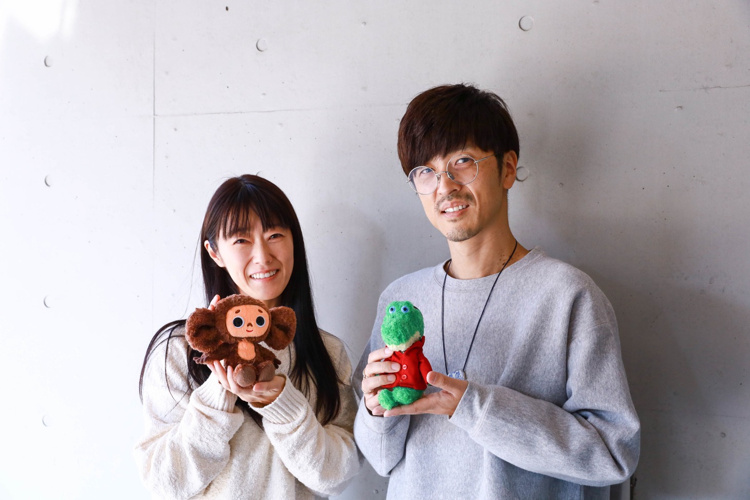左から釘宮理恵、櫻井孝宏。