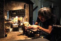 「ノーマン・ザ・スノーマン～北の国のオーロラ～」のメイキング。