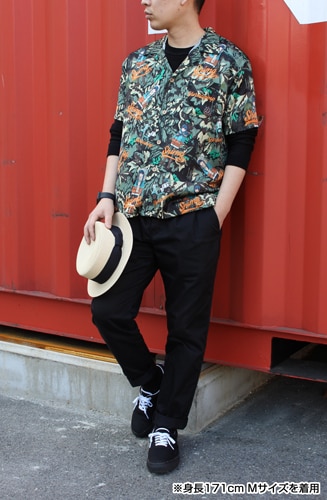 「志摩リン アロハ」の着用イメージ。