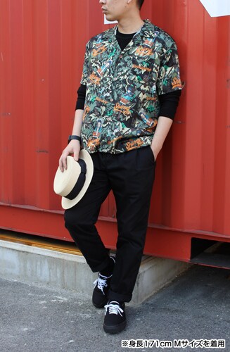 「志摩リン アロハ」の着用イメージ。