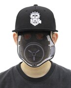 「カイマン フェイスチェンジャーキャップ」の着用イメージ。