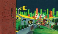 「MOTO HIDEYASU MUSIC BOOK ～本秀康 音楽イラストレーション集」より。